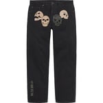 Supreme Supreme The Great China Wall Canvas 5-Pocket Jean (FW22) - Black