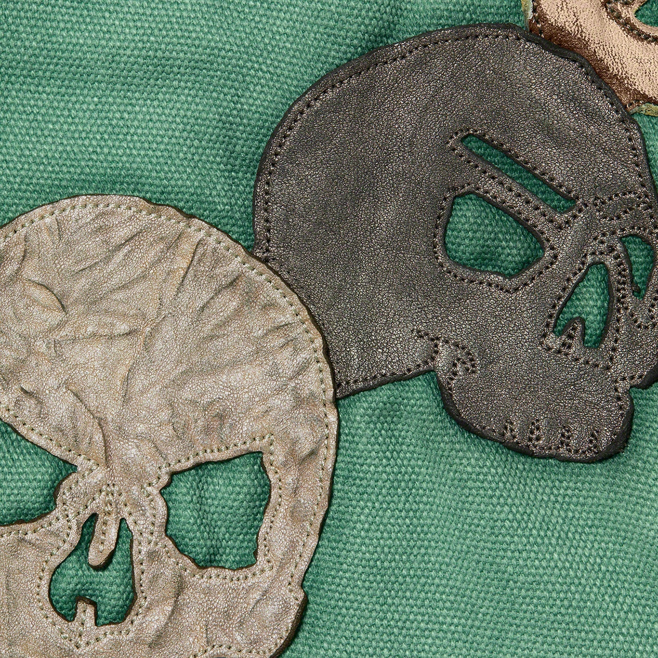 Supreme Supreme The Great China Wall Hooded Work Jacket (FW22) - Washed Green - $398