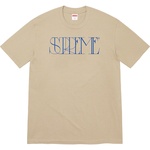 Supreme Trademark Tee (FW22) - Stone