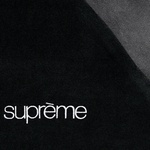 Supreme Paneled Velour L S Polo (FW22) - Black