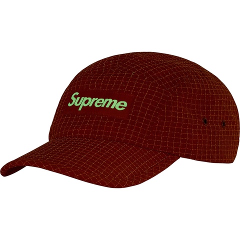 Supreme Glow Ripstop Camp Cap - Orange