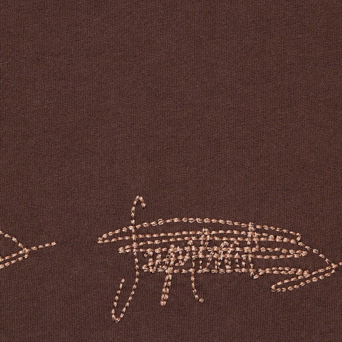 Supreme Signature L S Top (FW22) - Dark Brown - $88