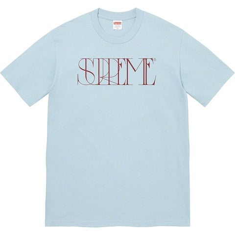 Supreme Trademark Tee - Dusty Blue