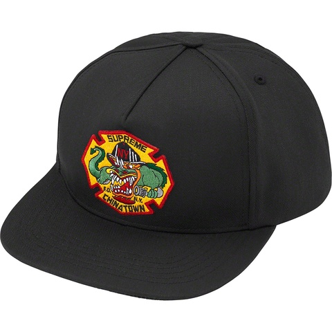 Supreme FDNY Engine 9 5-Panel - Black