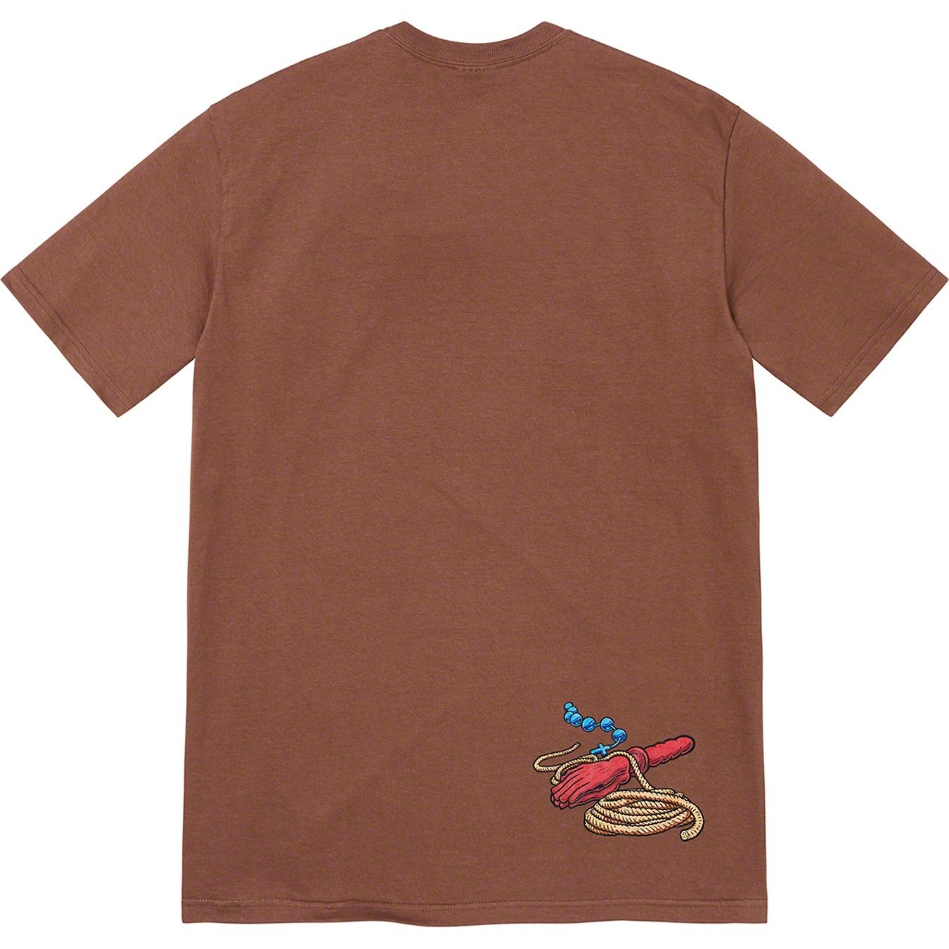 Supreme Nuns Tee (FW22) - Brown - $40