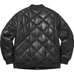 Supreme Quilted Leather Work Jacket (FW22) - Black