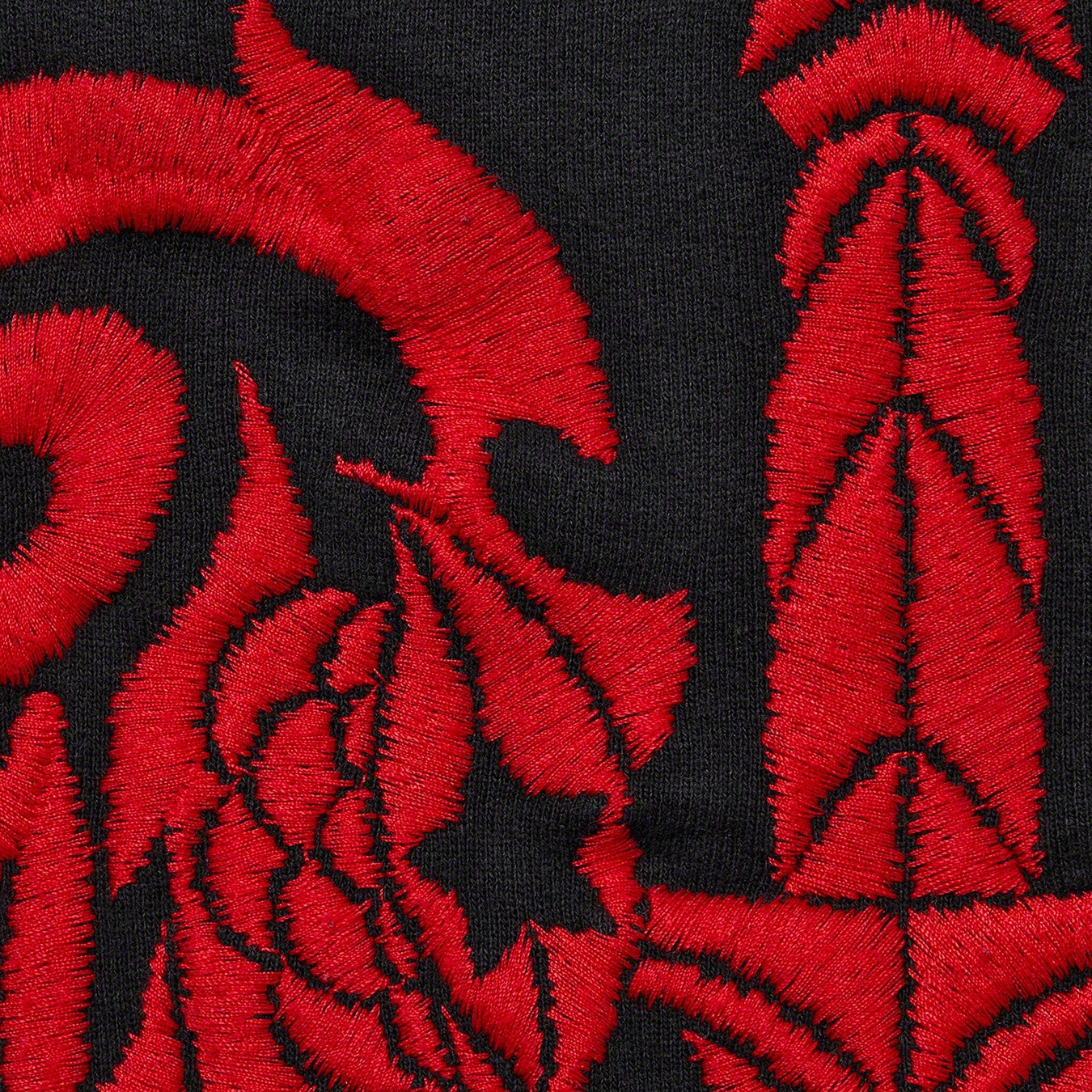 Supreme Supreme The Great China Wall Sword Hooded Sweatshirt (FW22) - Black - $198