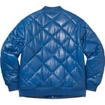 Supreme Quilted Leather Work Jacket (FW22) - Royal