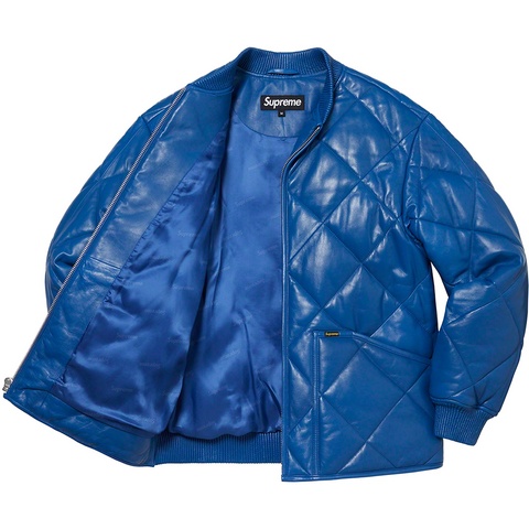 Quilted Leather Work Jacket - fall/winter 2022 - Supreme