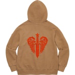 Supreme Supreme The Great China Wall Sword Hooded Sweatshirt (FW22) - Dark Khaki