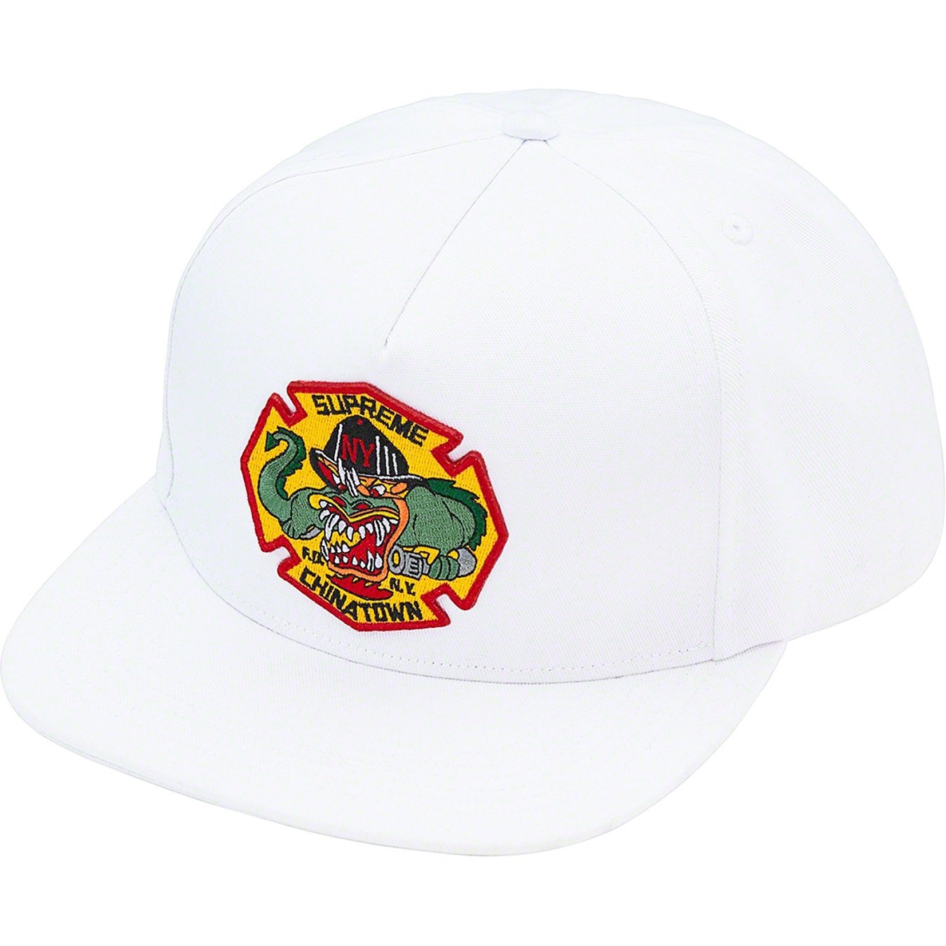 Supreme FDNY Engine 9 5-Panel (FW22) - White - $48