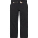 Supreme Supreme The Great China Wall Canvas 5-Pocket Jean (FW22) - Black