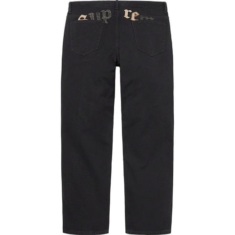 Supreme®/The Great China Wall Canvas 5-Pocket Jean - Supreme