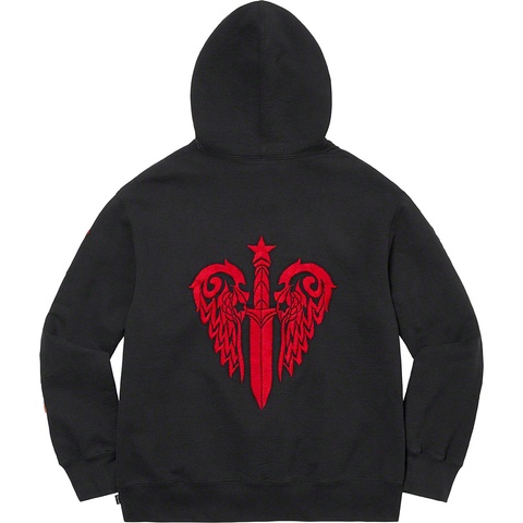 Supreme Supreme®/The Great China Wall Sword Hooded Sweatshirt - Black