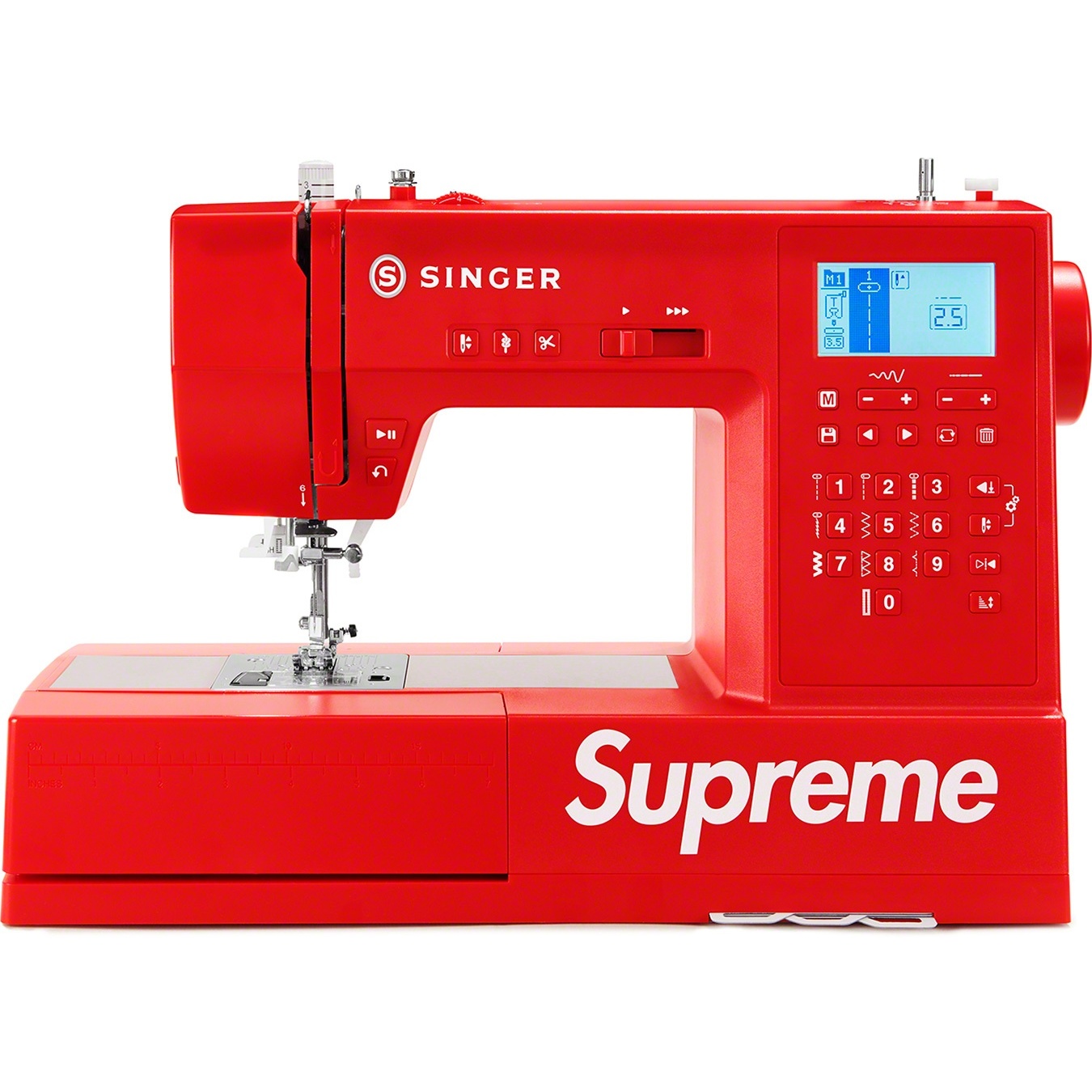 Supreme Supreme SINGER SP68 Computerized Sewing Machine (FW22) - Red - $598