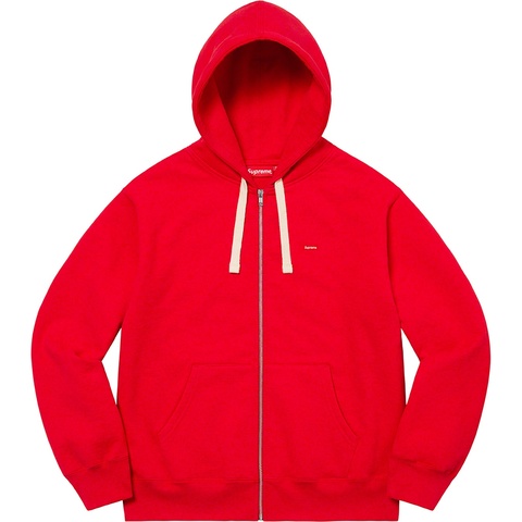 Small Box Drawcord Zip Up Hooded Sweatshirt - SupremeCommunity