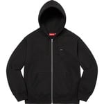 Supreme Small Box Drawcord Zip Up Hooded Sweatshirt (FW22) - Black
