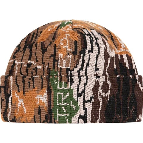 【sMt】Supreme Trebark Camo Beanie ビーニー Trebark Camo Beanie - fall/winter 2022 - Supreme