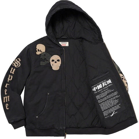 Supreme Supreme®/The Great China Wall Hooded Work Jacket - Black
