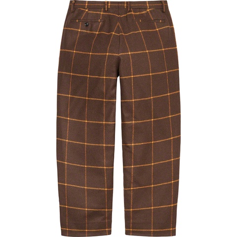 Windowpane Wool Trouser - fall/winter 2022 - Supreme
