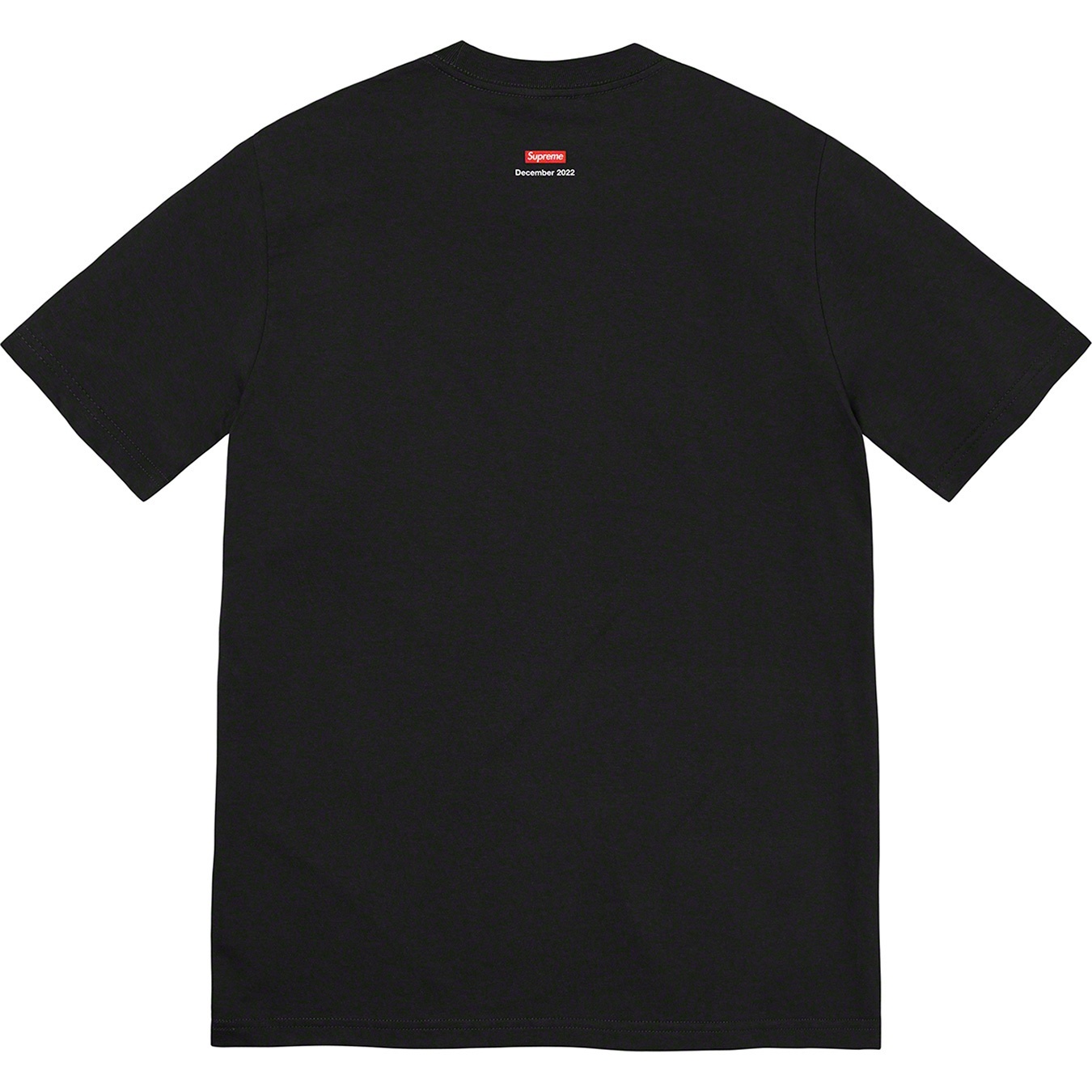 Supreme Cigarette Tee (FW22) - Black - $40