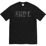 Supreme Trademark Tee (FW22) - Black