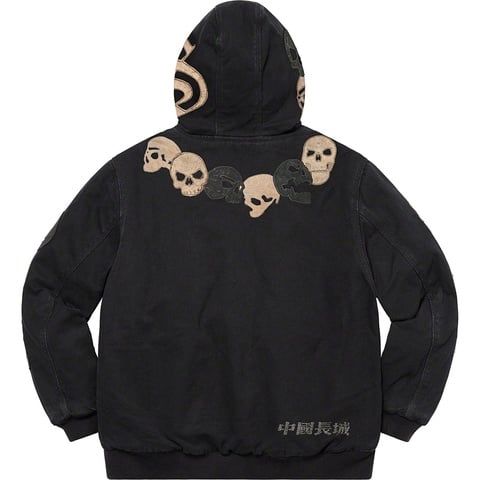 Supreme Supreme®/The Great China Wall Hooded Work Jacket - Black