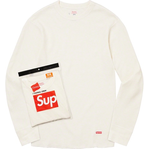 Supreme®/Hanes® Thermal Crew (1 Pack) - Supreme