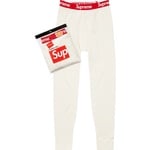 Supreme Supreme Hanes Thermal Pant (1 Pack) (FW22) - Natural