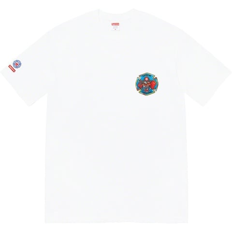 Supreme FDNY Engine 9 Tee - White