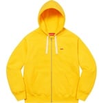 Supreme Small Box Drawcord Zip Up Hooded Sweatshirt (FW22) - Yellow