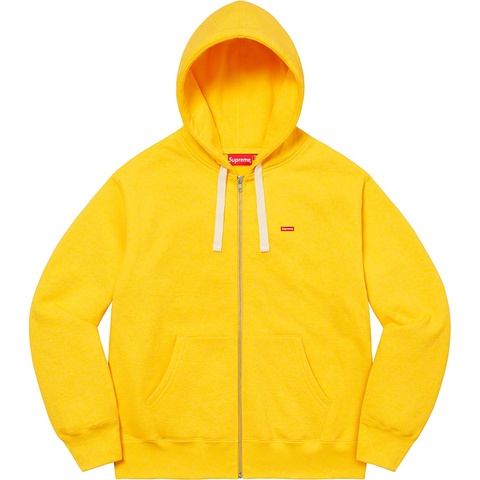 Small Box Drawcord Zip Up Hooded Sweatshirt - SupremeCommunity