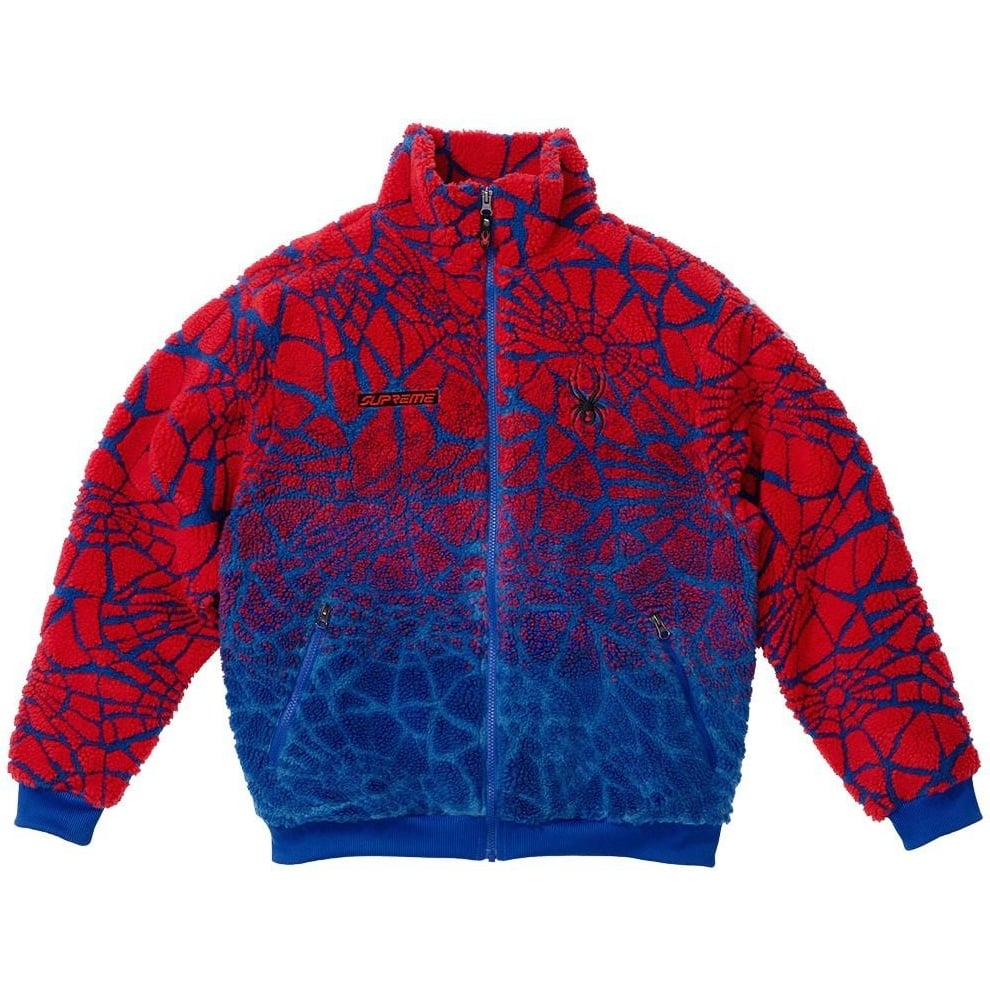 Supreme Supreme Spyder Web Polar Fleece Jacket (FW22) - $248