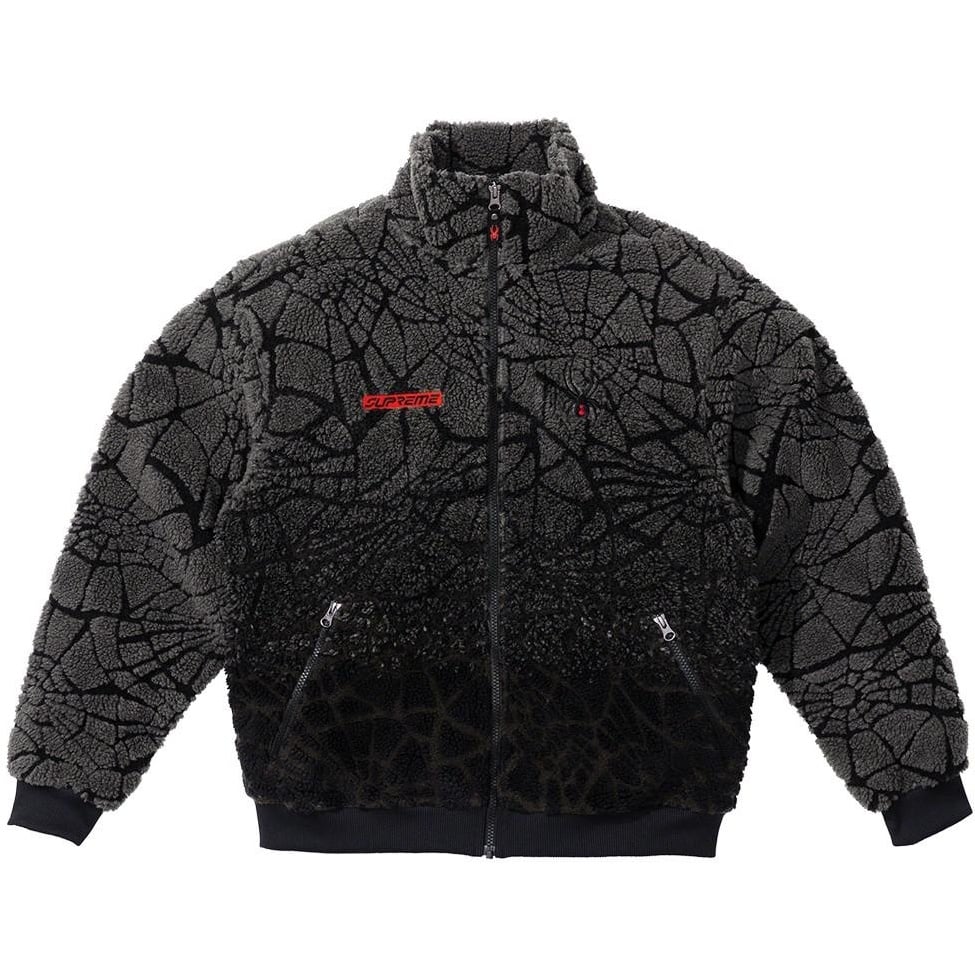 Supreme Supreme Spyder Web Polar Fleece Jacket (FW22) - $248