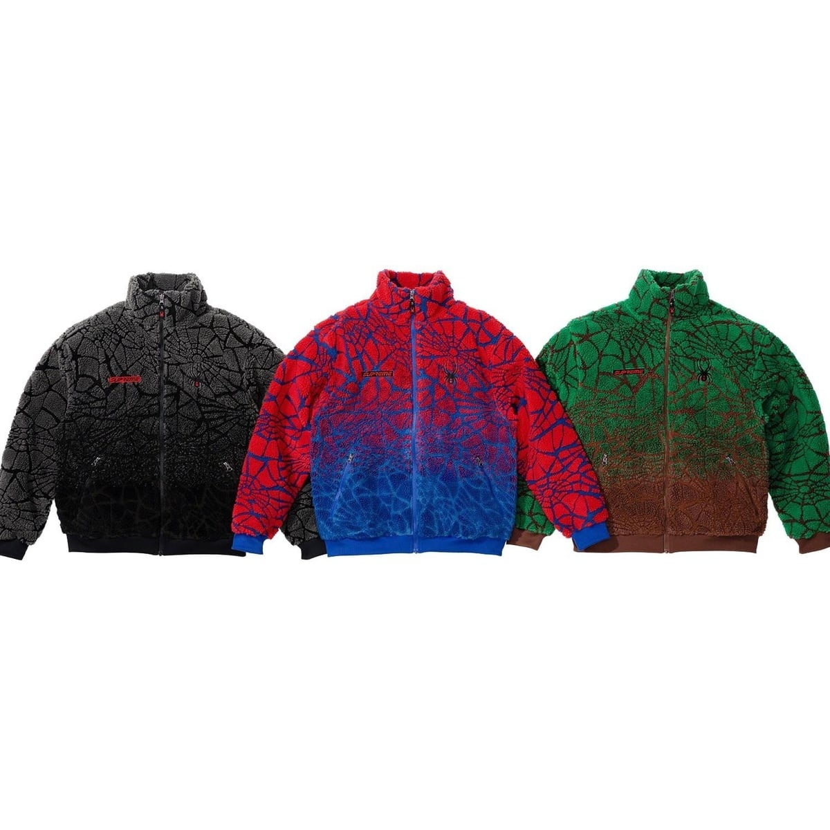 Supreme®/Spyder Web Polar Fleece Jacket - SupremeCommunity