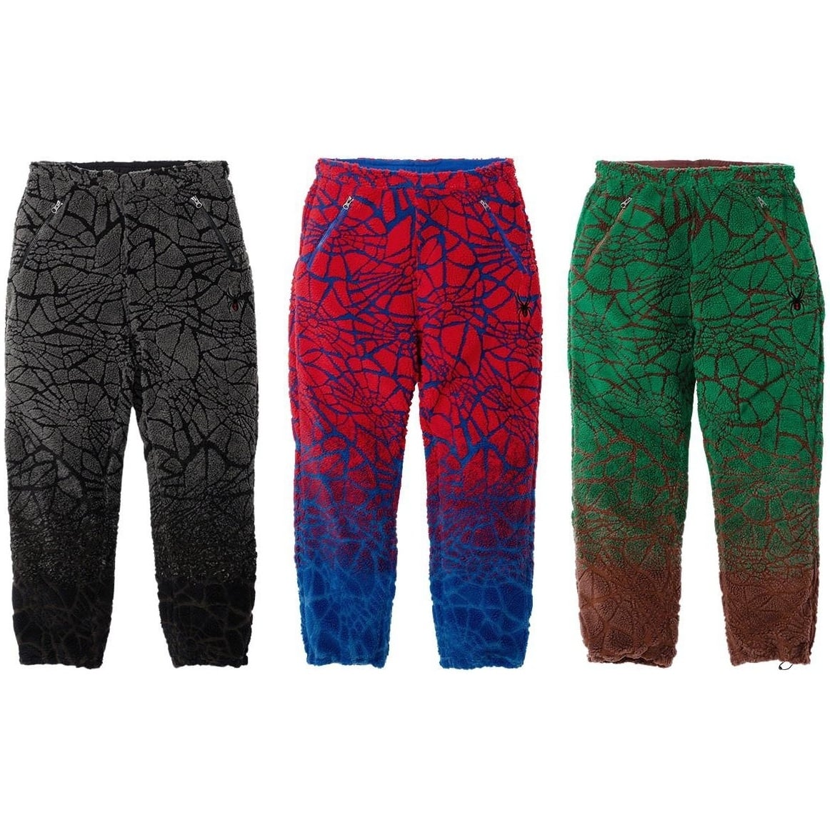 supreme spyder フリース　パンツ　サイズM Supreme®/Spyder Web Polar Fleece Pant - Supreme