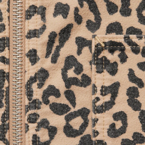 Supreme Moleskin Work Jacket - Leopard