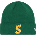 Supreme New Era S Logo Beanie (FW22) - Dark Green