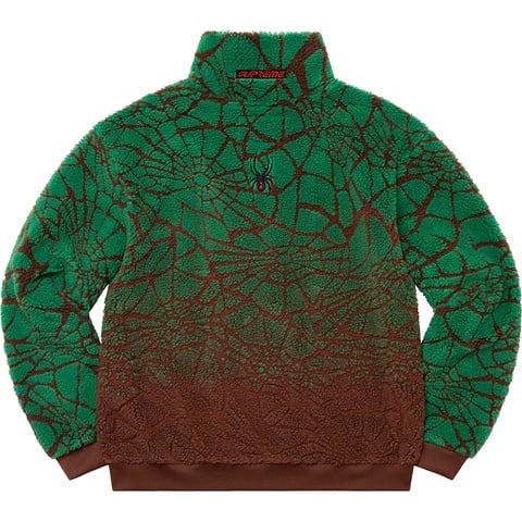 Supreme Supreme®/Spyder Web Polar Fleece Jacket - Brown
