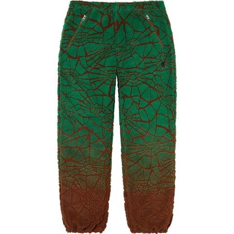 Supreme Supreme®/Spyder Web Polar Fleece Pant - Brown