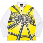 Supreme Supreme Spyder Web Half Zip Pullover (FW22) - Yellow