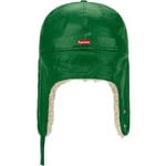 Supreme Leather Earflap New Era (FW22) - Green
