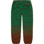 Supreme Supreme Spyder Web Polar Fleece Pant (FW22) - Brown