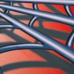 Supreme Supreme Spyder Web Half Zip Pullover (FW22) - Red