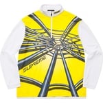 Supreme Supreme Spyder Web Half Zip Pullover (FW22) - Yellow