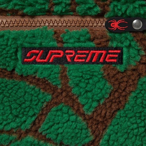 Supreme Supreme®/Spyder Web Polar Fleece Pant - Brown