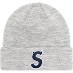 Supreme New Era S Logo Beanie (FW22) - Heather Grey