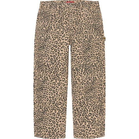 パンツ Supreme Chino Pant Leopard 2025FW Moleskin Double Knee Painter Pant - Supreme