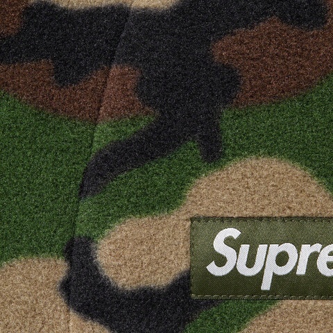 Supreme Polartec® Mock Neck Pullover - Woodland Camo