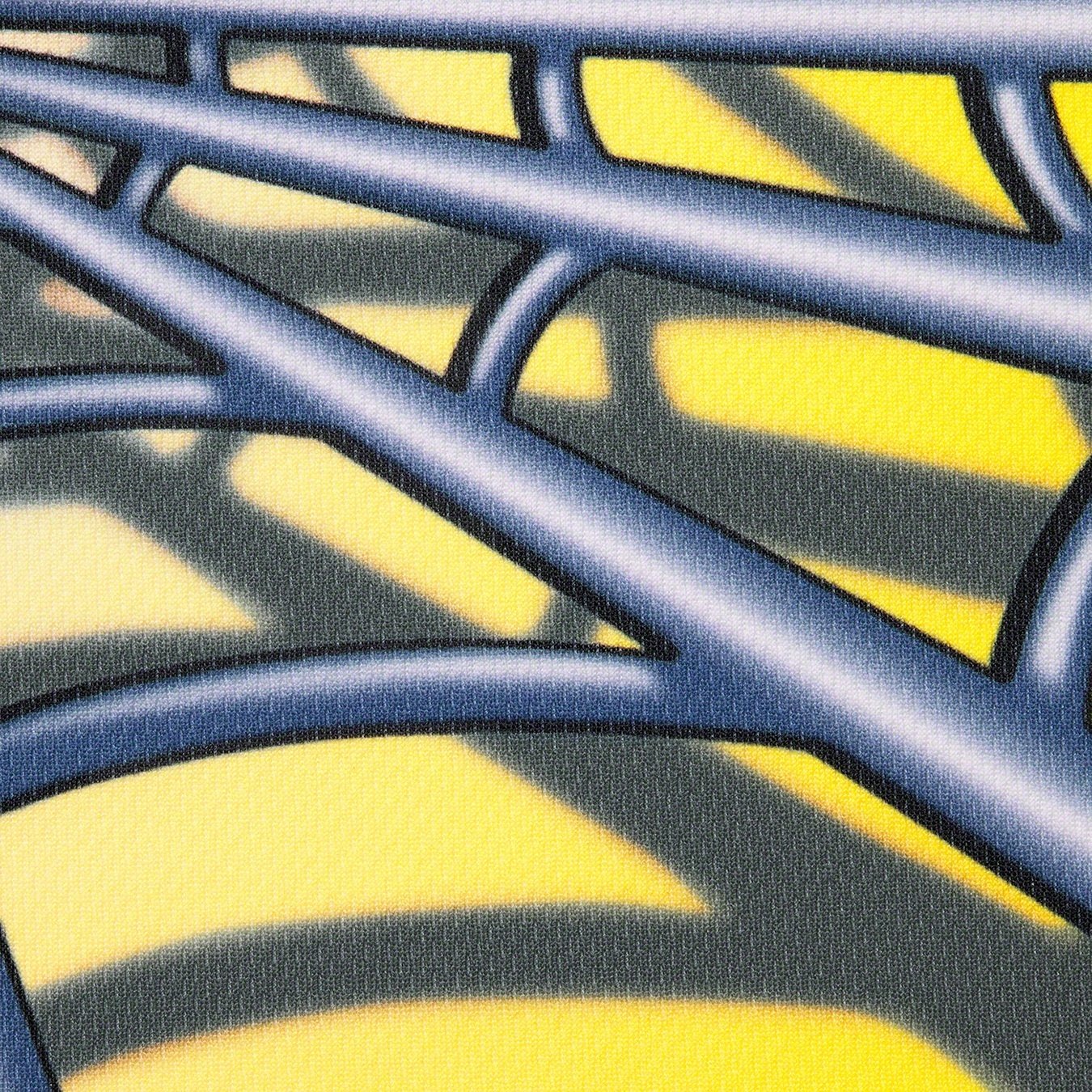 Supreme Supreme Spyder Web Half Zip Pullover (FW22) - Yellow - $128